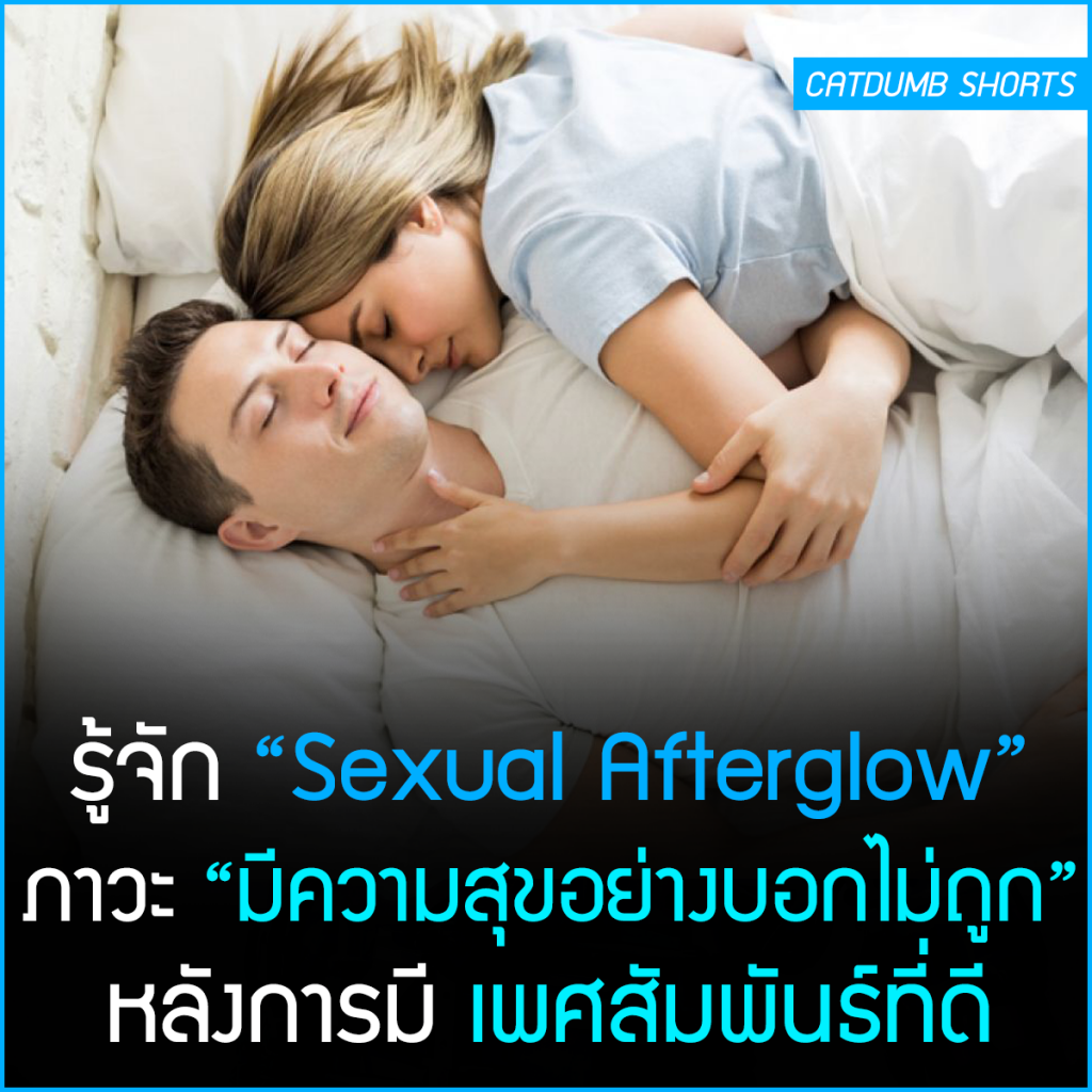 รู้จัก “sexual Afterglow” ภาวะ “มีความสุขอย่างบอกไม่ถูก” หลังการมี เพศสัมพันธ์ที่ดี Catdumb